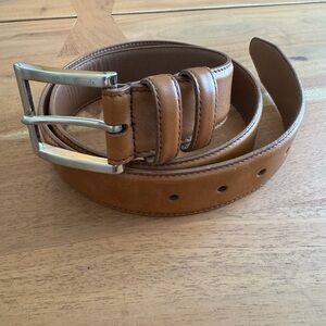 Allen Edmonds Brown Leather Belt size 34